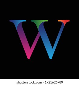 letra inicial con logotipo de concepto vectorial