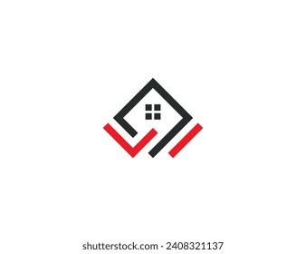 initial Letter W Home Real Estate Logo Concept sign symbol icon Element Design. Realtor, Mortgage, House Logotype. Vector illustration template