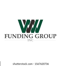 Initial / Letter W for logo design inspiration - Vector