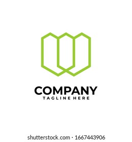 initial letter W logo design vector inspiration