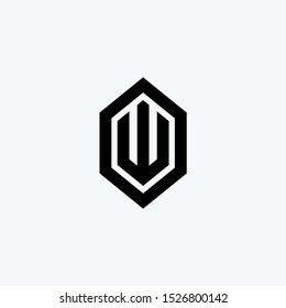 initial letter of the W logo icon, inspiring logo designs for companies Vector