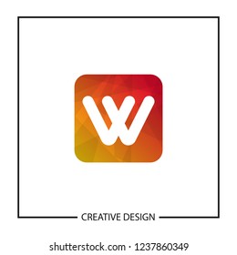 Initial Letter W Logo Template Vector Design