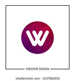 Initial Letter W Logo Template Vector Design