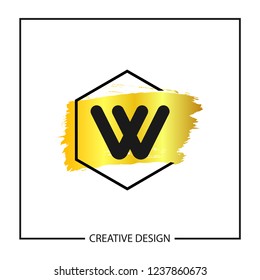 Initial Letter W Logo Template Vector Design