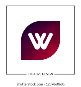 Initial Letter W Logo Template Vector Design