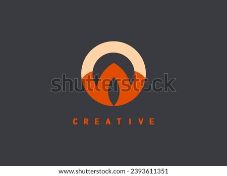 Initial letter W, O, Q logo design vector. abstract letter W logo design.