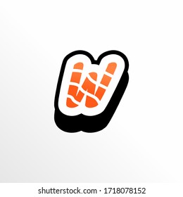Diseño del logotipo inicial W Sushi