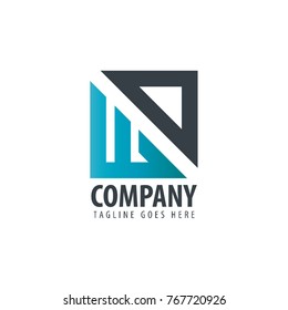 Initial Letter WD Design Logo