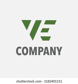 INITIAL LETTER WE MODERN LOGO