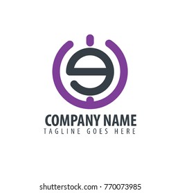 Initial Letter WG Design Logo