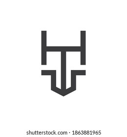 Letra inicial con o como plantillas de diseño vectorial de logotipo