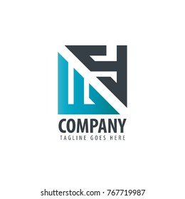 Initial Letter WY Design Logo