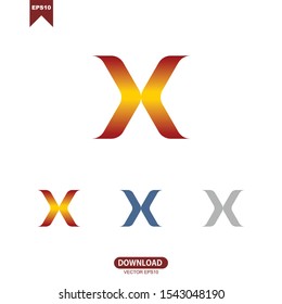 Initial letter X inspiration logo vector design