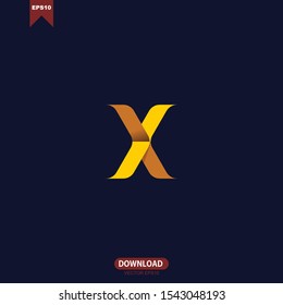 Initial letter X inspiration logo vector design