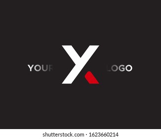 Initial Letter X Logo Design template with Red color