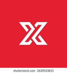 Initial Letter X logo design vector template