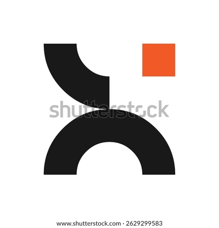 Initial letter x logo design or alphabet logo design symbol