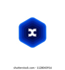 Initial Letter X  Logo Icon Design Template Element
