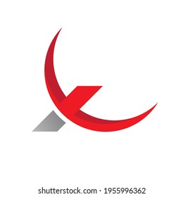 Initial letter X logo, Modern Logo Design Vector