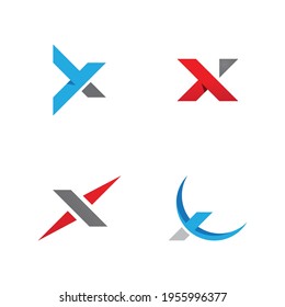 Initial letter X logo, Modern Logo Design Vector