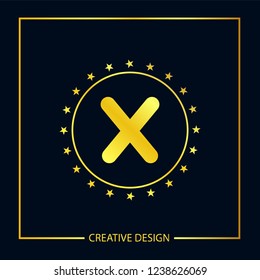 Initial Letter X Logo Template Vector Design
