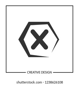 Initial Letter X Logo Template Vector Design