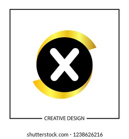Initial Letter X Logo Template Vector Design