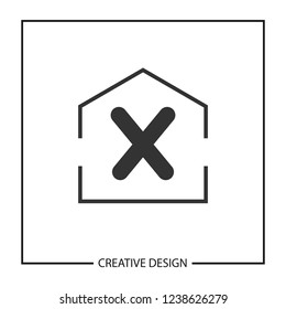 Initial Letter X Logo Template Vector Design
