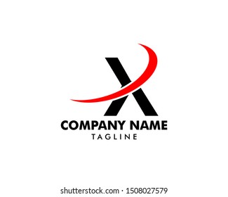 Initial Letter X Logo Template Design