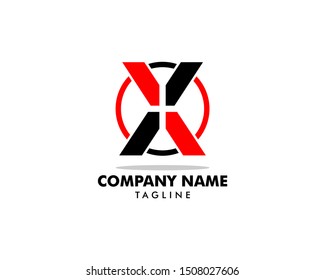 Initial Letter X Logo Template Design