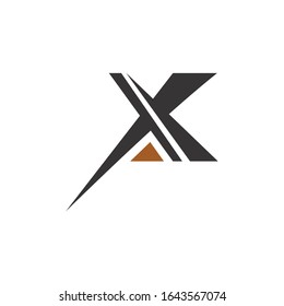 Initial letter x logo vector templates