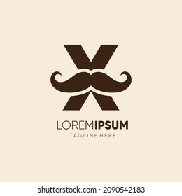 Initialbuchstabe X Schleiche Logo Design Vektorsymbol Grafik-Emblem-Illustration
