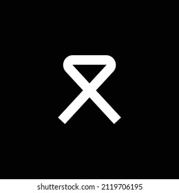 initial letter XD logo, circular shape, simple and elegant concept 