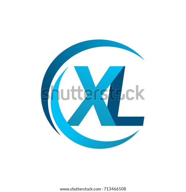 Initial Letter Xl Logotype Company Name Stock Vector (Royalty Free