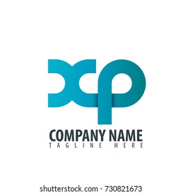 Initial Letter XP Linked Design Logo