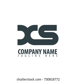 Initial Letter XS Linked Design Logo