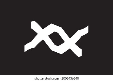 Initial Letter XX Logo Design