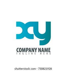 Initial Letter XY Linked Design Logo