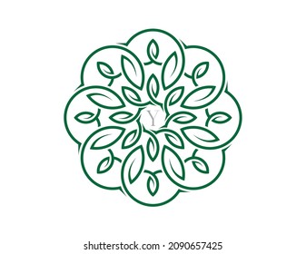 initial letter Y Elegant Floral Logo Vector Design illustrations Template. 
Vector Logo design for natural products, flower shop, cosmetics, Organic, ecology concepts, health, spa.