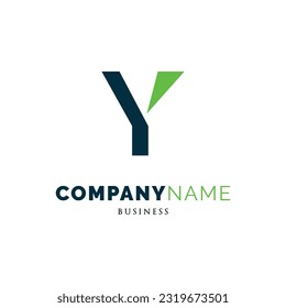 Initial Letter Y Icon Logo Design Template