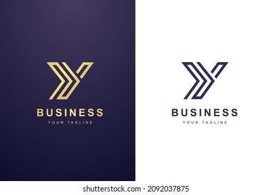 Initial Letter Y Logo For Business or Media Company.