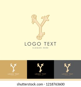 Initial Letter Y Logo Design