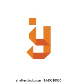 Initial letter y logo design template