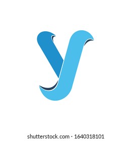Initial letter y logo design template