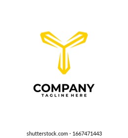 initial letter Y logo design vector inspiration
