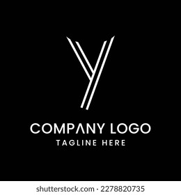 Initial Letter Y Logo Design Outstanding Creative Modern Symbol Sign