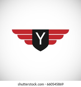 Initial Letter Y logo design, vector icon template for professional branding and business.