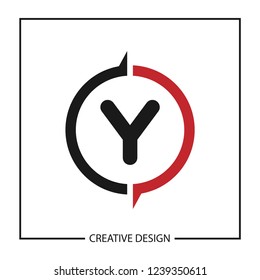 Initial Letter Y Logo Template Vector Design