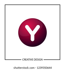 Initial Letter Y Logo Template Vector Design