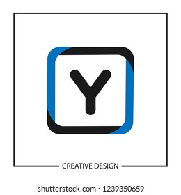 Initial Letter Y Logo Template Vector Design